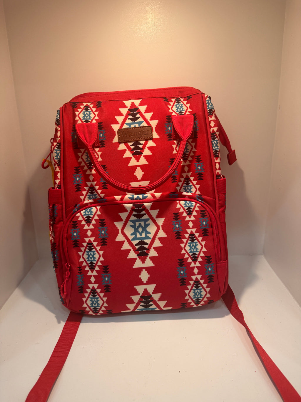 WRANGLER AZTEC SOUTHWESTERN PRINT DIAPER BAG