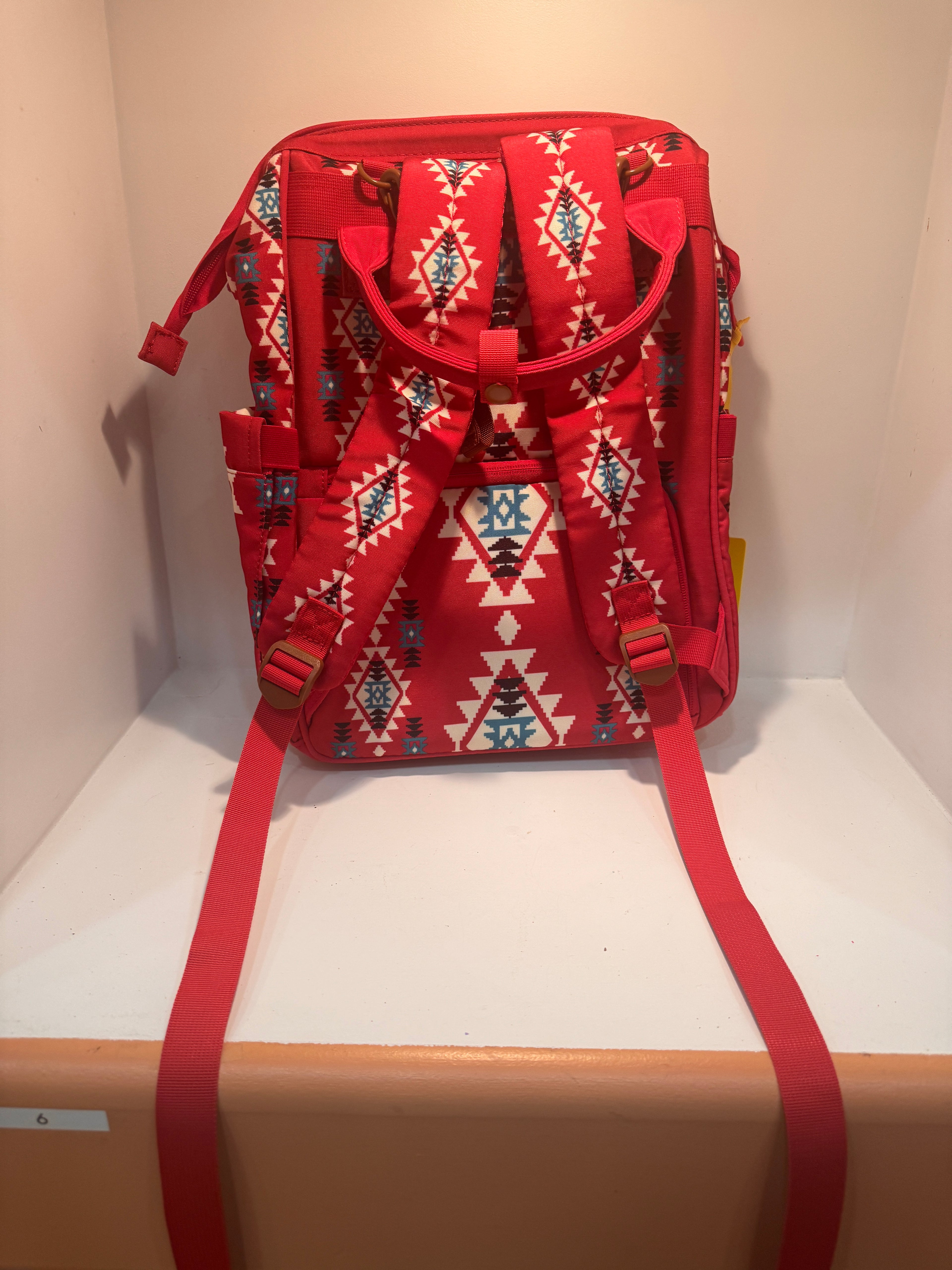 WRANGLER AZTEC SOUTHWESTERN PRINT DIAPER BAG